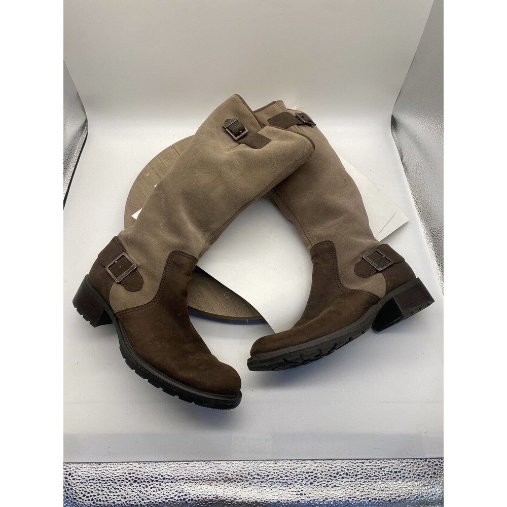 Timberland boots women Sz 7.5 Brown 2 Tone
